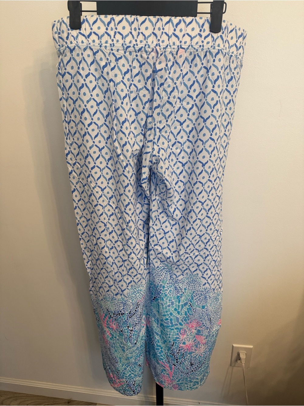Lilly Pulitzer Womens Bal Harbour Palazzo Pants Multicolor Size Medium - Picture 2 of 8